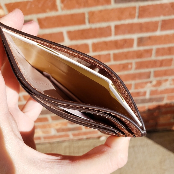 NWOT Michael Kors Giftables card holder rose gold - Picture 5 of 5